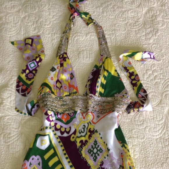 Mary L. Couture exotic dress - Picture 3 of 4